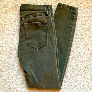 Banana Republic Jeans. Army green